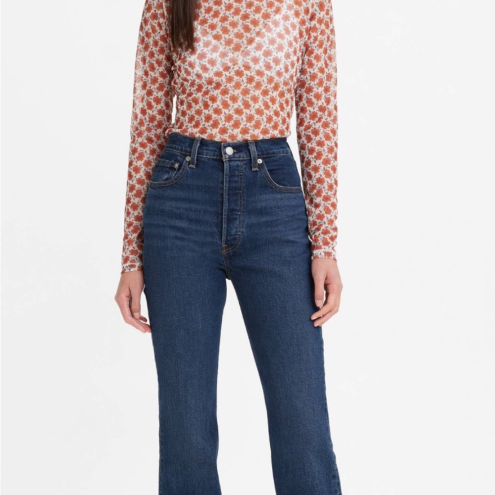 Levi's Blue Boot Cut Jeans